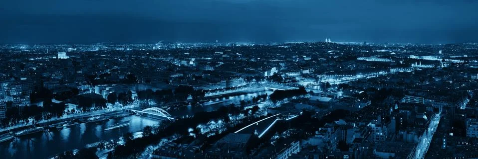 Paris Rooftop Stock Photos