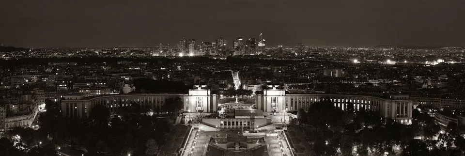 Paris Rooftop Stock Photos