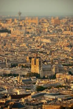 Paris rooftop Stock Photos