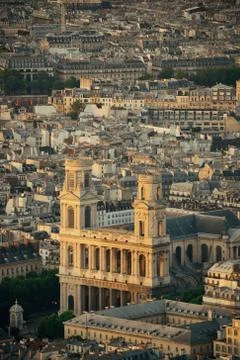 Paris rooftop Fotos Stock