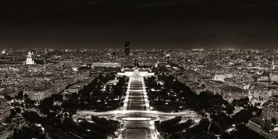 Paris Rooftop Stock Photos
