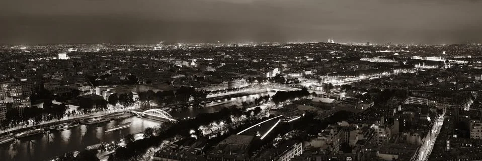 Paris Rooftop Stock Photos