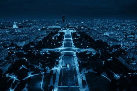 Paris Rooftop Stock Photos