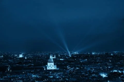 Paris Rooftop Stock Photos