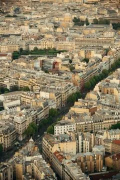 Paris rooftop Stock Photos