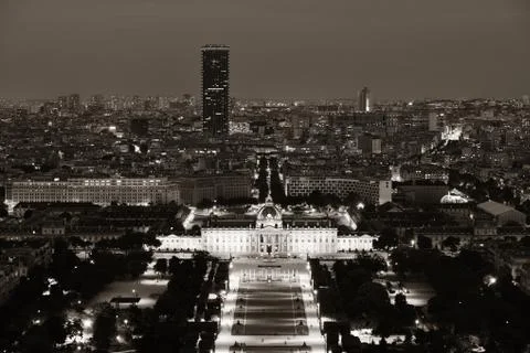 Paris Rooftop 写真素材