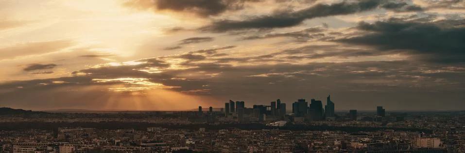 Paris Rooftop 写真素材