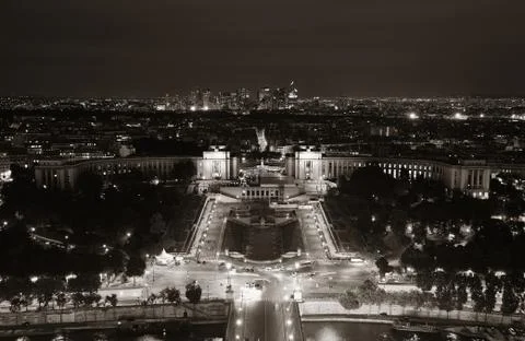 Paris Rooftop Stock Photos