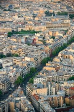 Paris rooftop Stock Photos