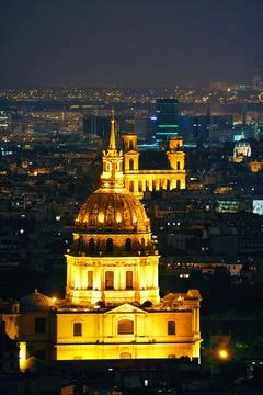 Paris Rooftop Stock Photos