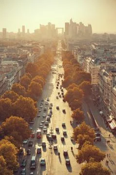 Paris rooftop view 写真素材