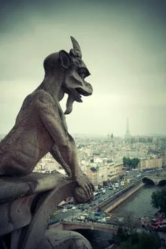 Paris rooftop view 写真素材
