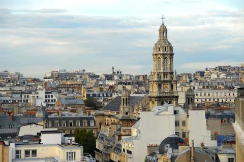 Paris rooftops Foto stock