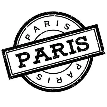 Paris rubber stamp Stock-Illustration