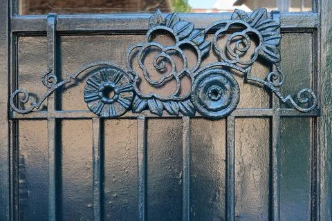 Paris, Rue de Varize, Art Deco Architektur // Paris, Rue de Varize, Art De... Stock Photos