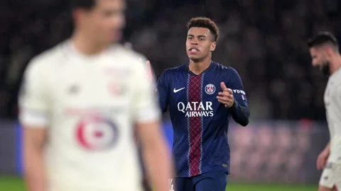Paris Saint-Germain (PSG) VS LOSC - Ligue 1 (2026) Stockbeeldmateriaal 340537902