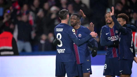 Paris Saint-Germain (PSG) VS LOSC - Ligue 1 (2026) Stockbeeldmateriaal 340540093