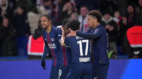Paris Saint-Germain (PSG) VS LOSC - Ligue 1 (2026) Stock-Footage 340540117