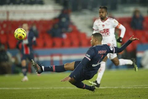 Paris Saint Germain vs Brest, France - 09 Jan 2021 Stock Photos