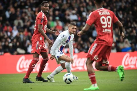 Paris Saint Germain vs Stade Brest, France - 10 Sep 2022 Stock Photos