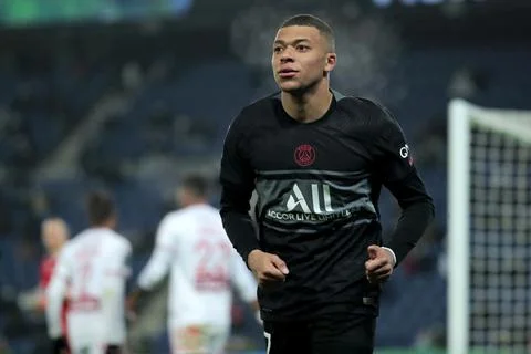Paris Saint-Germain vs Stade Brest, France - 15 Jan 2022 Stock Photos