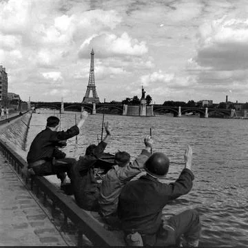 Paris Scenes Stock Photos