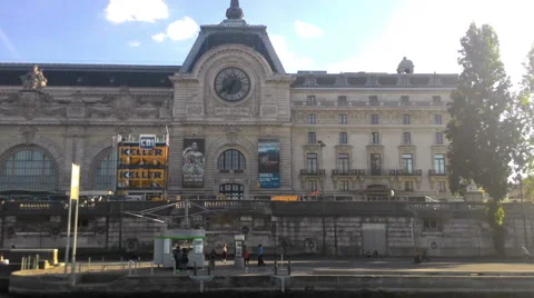 Paris Seine River View From The Ship 動画素材 68096622