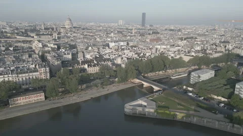 Paris Skyline Stock Footage 274798315