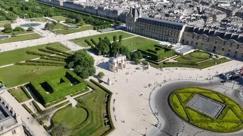 Paris Skyline At Paris In Ile De France France. Stock Footage 312134236