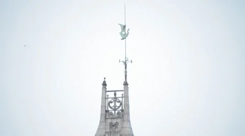 PARIS SMALL TOWER PAN Stock Footage 28035233