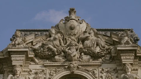 PARIS STATUE 動画素材 95976974