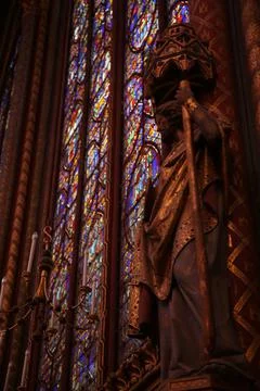 Paris statue Stock Photos