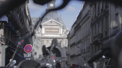 Paris street Stock Footage 50663751