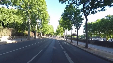 Paris street Stock Footage 83302924