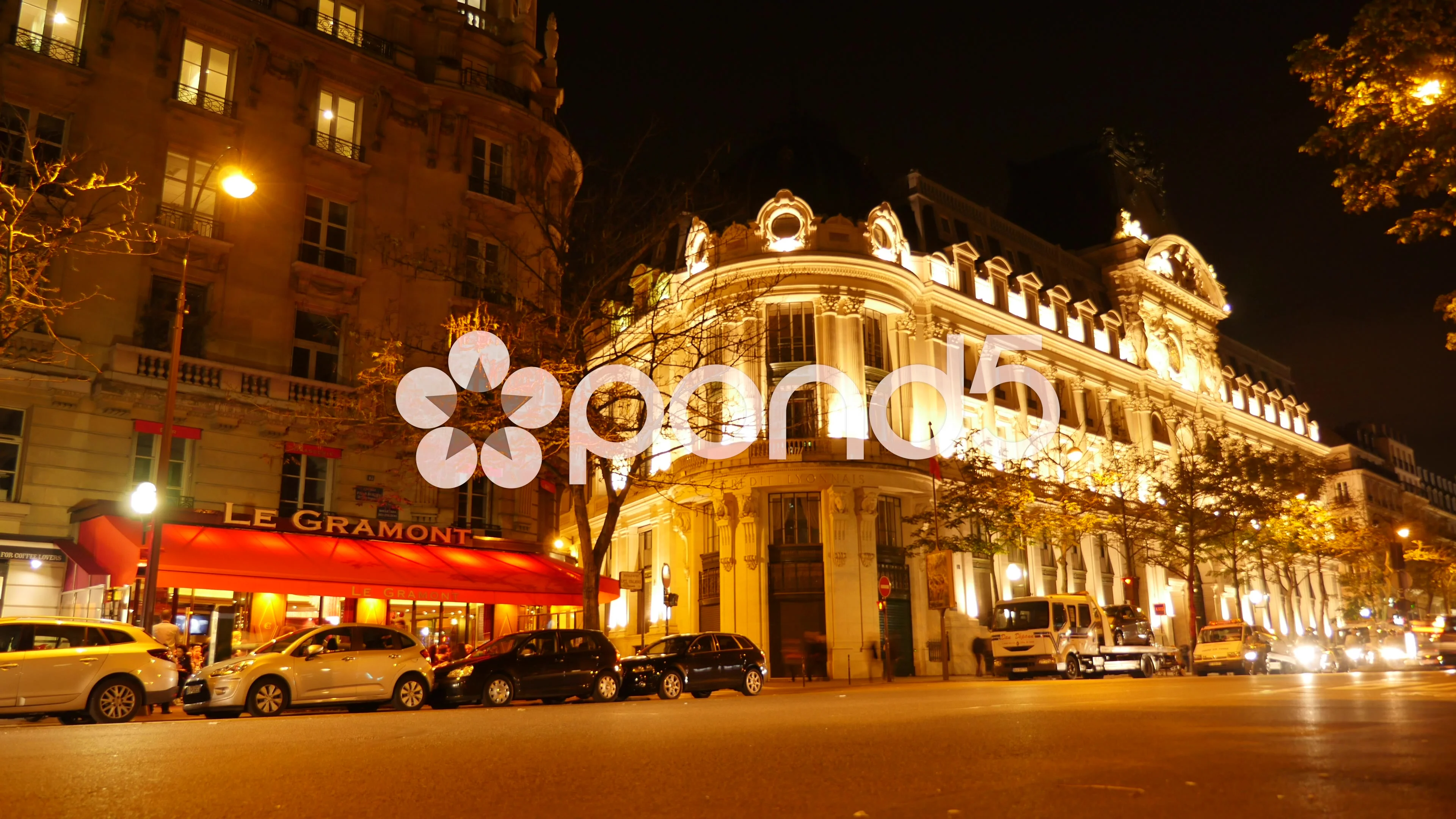 Paris Street Night Stock Video Footage Royalty Free Paris Street Night Videos Pond5