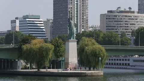 Paris Street Scene Stock Footage 203269195