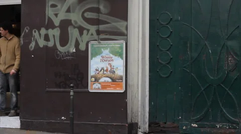 Paris street2 Stock Footage 4318855