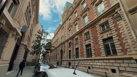 Paris streets 2 Stock Footage 346005144