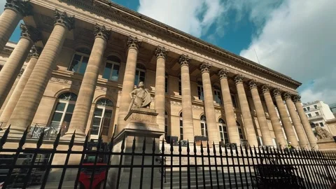 Paris streets 4 Stock Footage 346004679