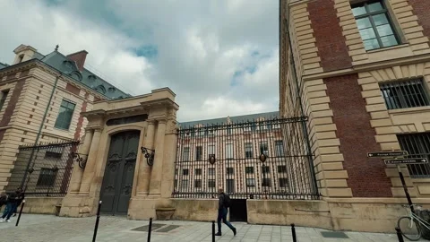 Paris streets 8 Stock Footage 346004583
