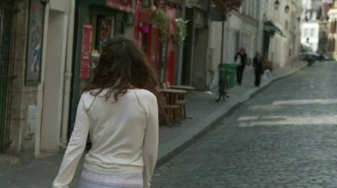 Paris Streets Stock Footage 514311