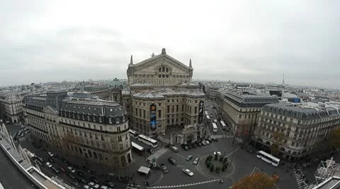 Paris Streets Stock Footage 10577224