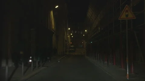 Paris Streets Night Stock Footage 62732081