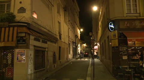 Paris, streets view Stock Footage 46305485