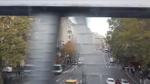 Paris subway view Stock-Footage 146851607