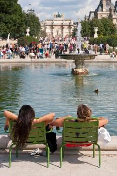 Paris in Summer Time Foto stock