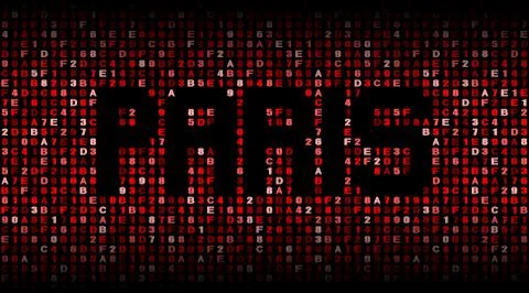 Paris text on hex code illustration イラスト素材