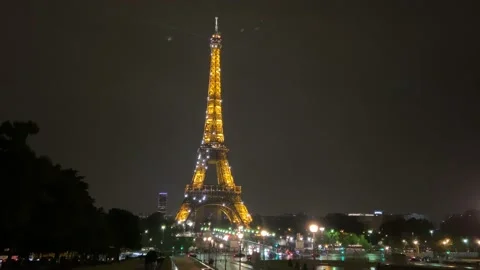 Paris Tour Eiffel Stock Footage 168647729
