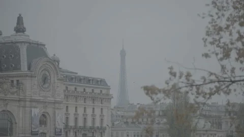 Paris, Tour Eiffel Stock Footage 228823352