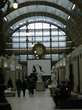 Paris Train Station Foto stock